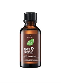 Aloe Vera Men\'s Essentials 2in1 Beard & Face Oil